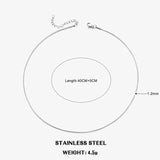 Classic Snake Chain Necklace