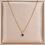 Dainty Crystal Clavicle Necklace