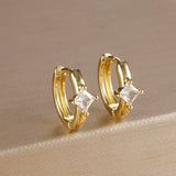 Harper Crystal Huggie Hoops