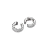 Celestia Pavé Ear Cuff – No Piercing Sparkle Hoop