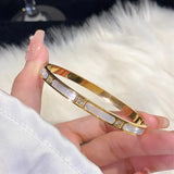 Gold-Plated Statement Bangle