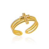 Classic Gold Band Ring - Style 18