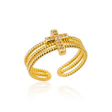 Classic Gold Band Ring - Style 11