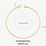 Classic Snake Chain Necklace