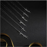 Silver Plated Alloy Faith Cross Pendant Necklaces