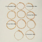 11-Piece Chic Snake Chain Bracelet Set — Boho, Minimalist & Elegant (2025 Edition)