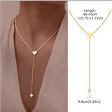 Grace Y-Drop Lariat Necklace