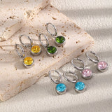 Two-Tone Classic Hoop Earrings