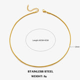 Classic Snake Chain Necklace