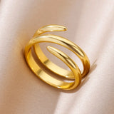Classic Gold Band Ring - Style 18