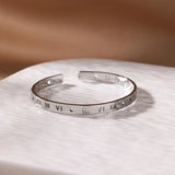 Gold Cuff Bangle Bracelet