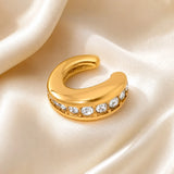 CZ C-Shaped Ear Cuff