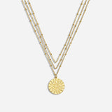 Layered Sunshine Necklace