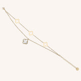 Clover Anklet