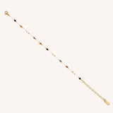 Rachel Colorful Gold Bracelet