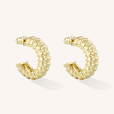 Olivia Bold Hoop Earrings