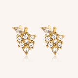 Vina Gold Cluster Studs