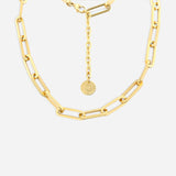 Paperclip Link Chain Necklace