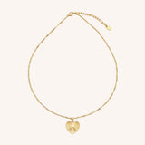 Starburst Heart Necklace