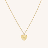Starburst Heart Necklace
