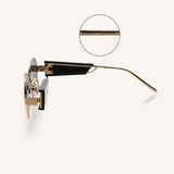 Emily Sunglasses Gold and Black