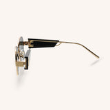 Emily Sunglasses Gold and Black