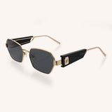 Emily Sunglasses Gold and Black