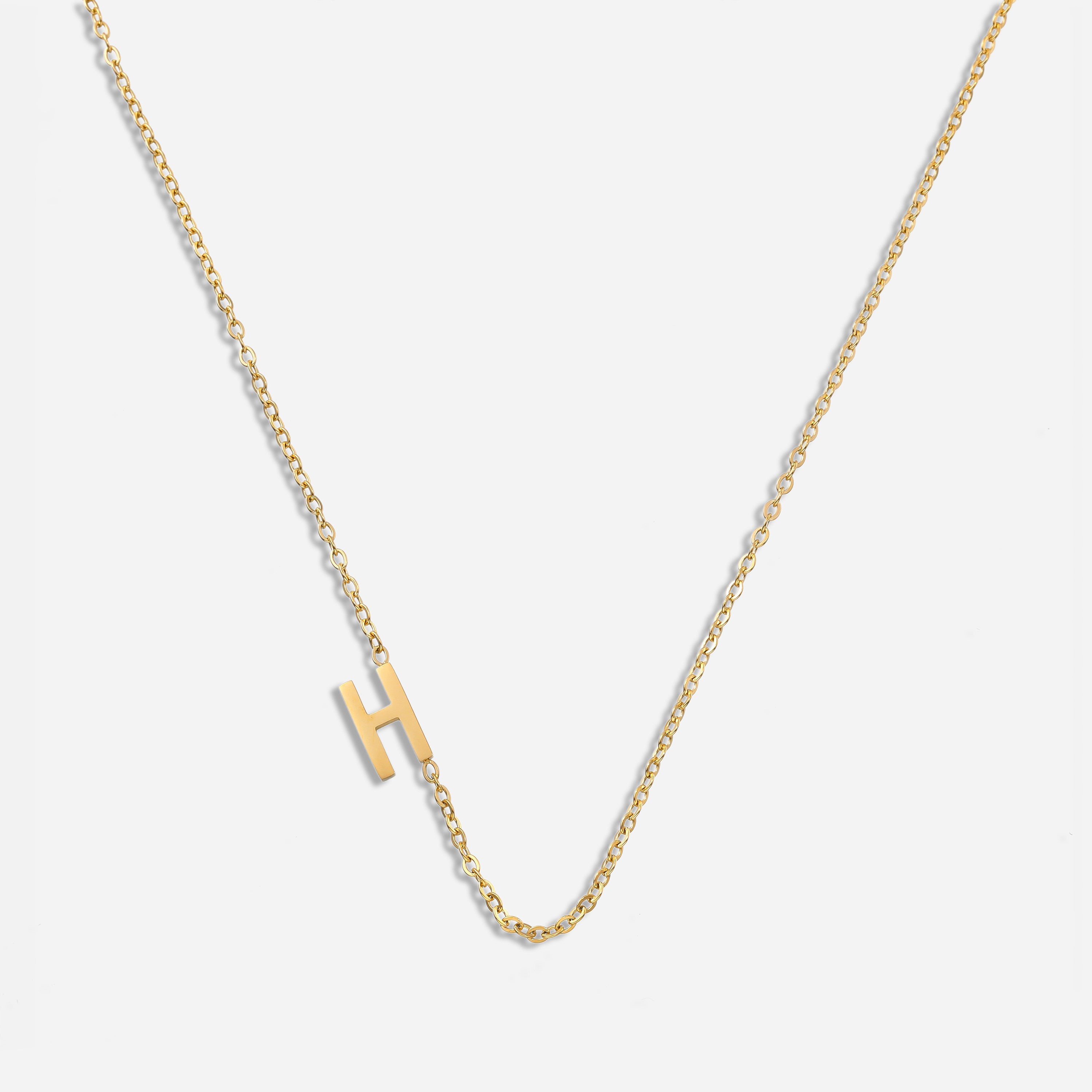 Dainty Personalized Initial Necklace