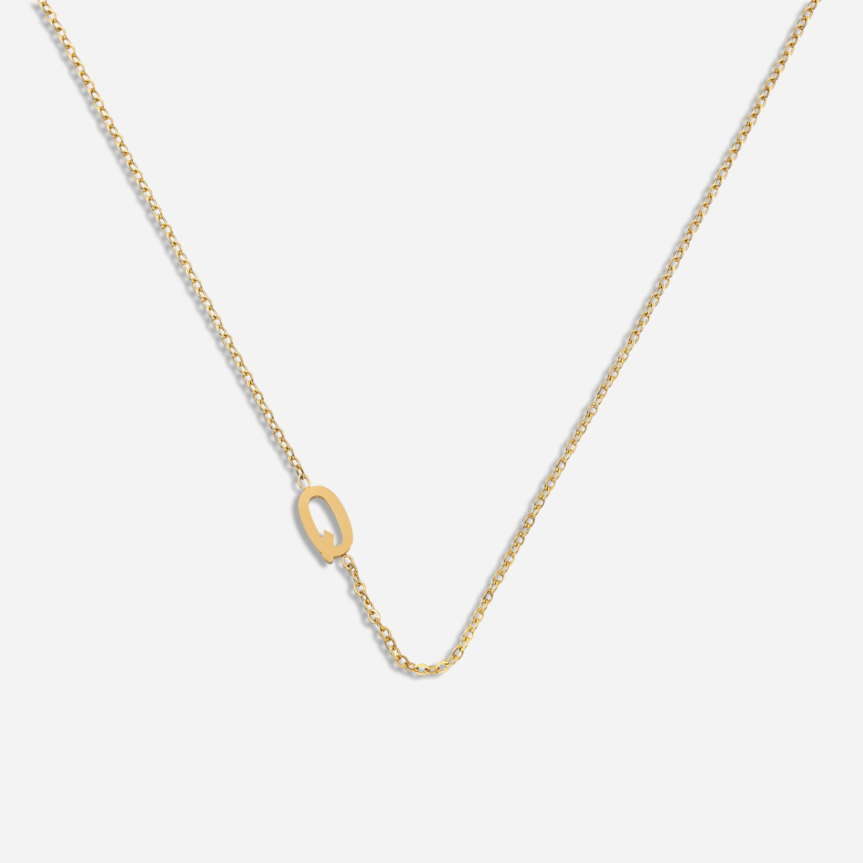 Dainty Personalized Initial Necklace