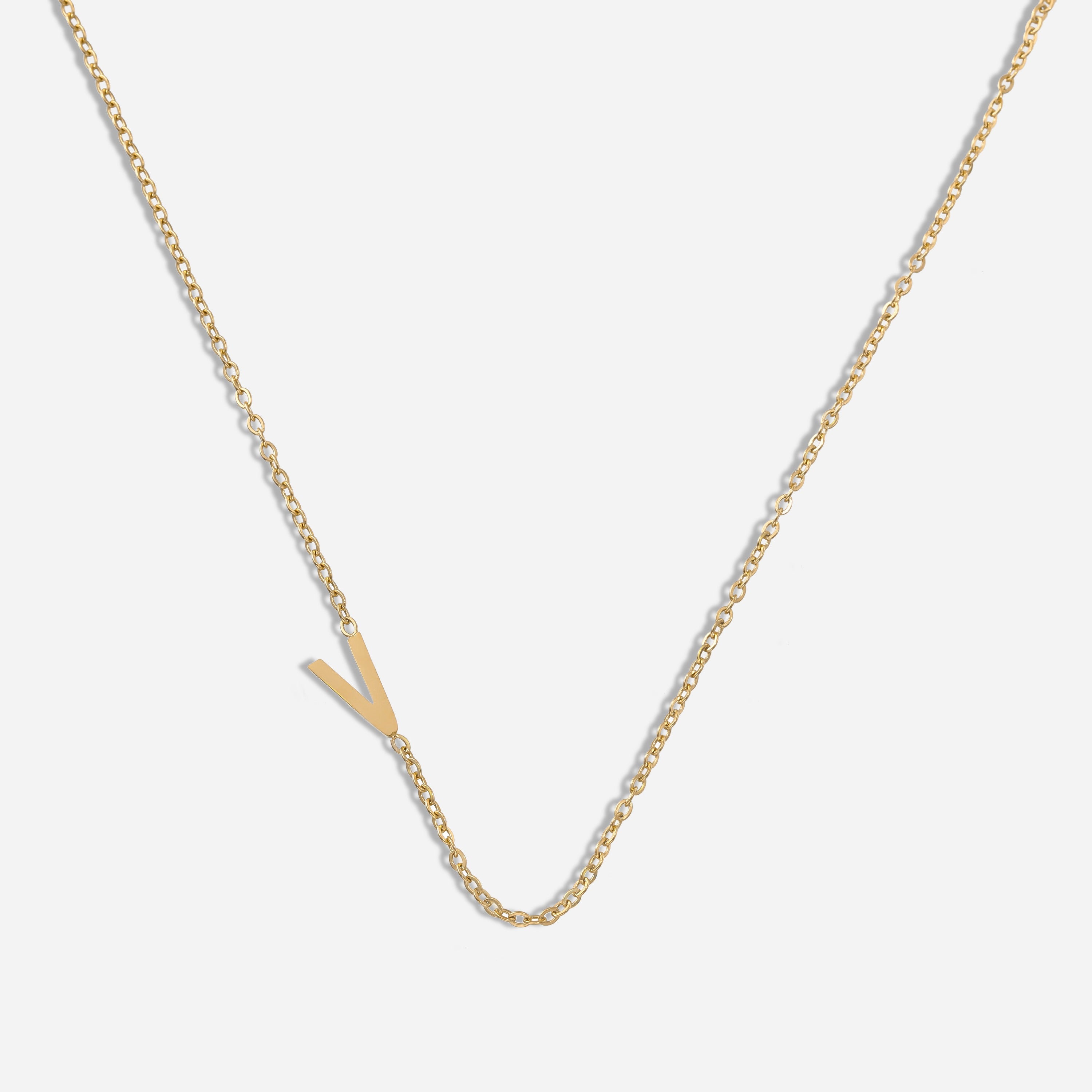 Dainty Personalized Initial Necklace