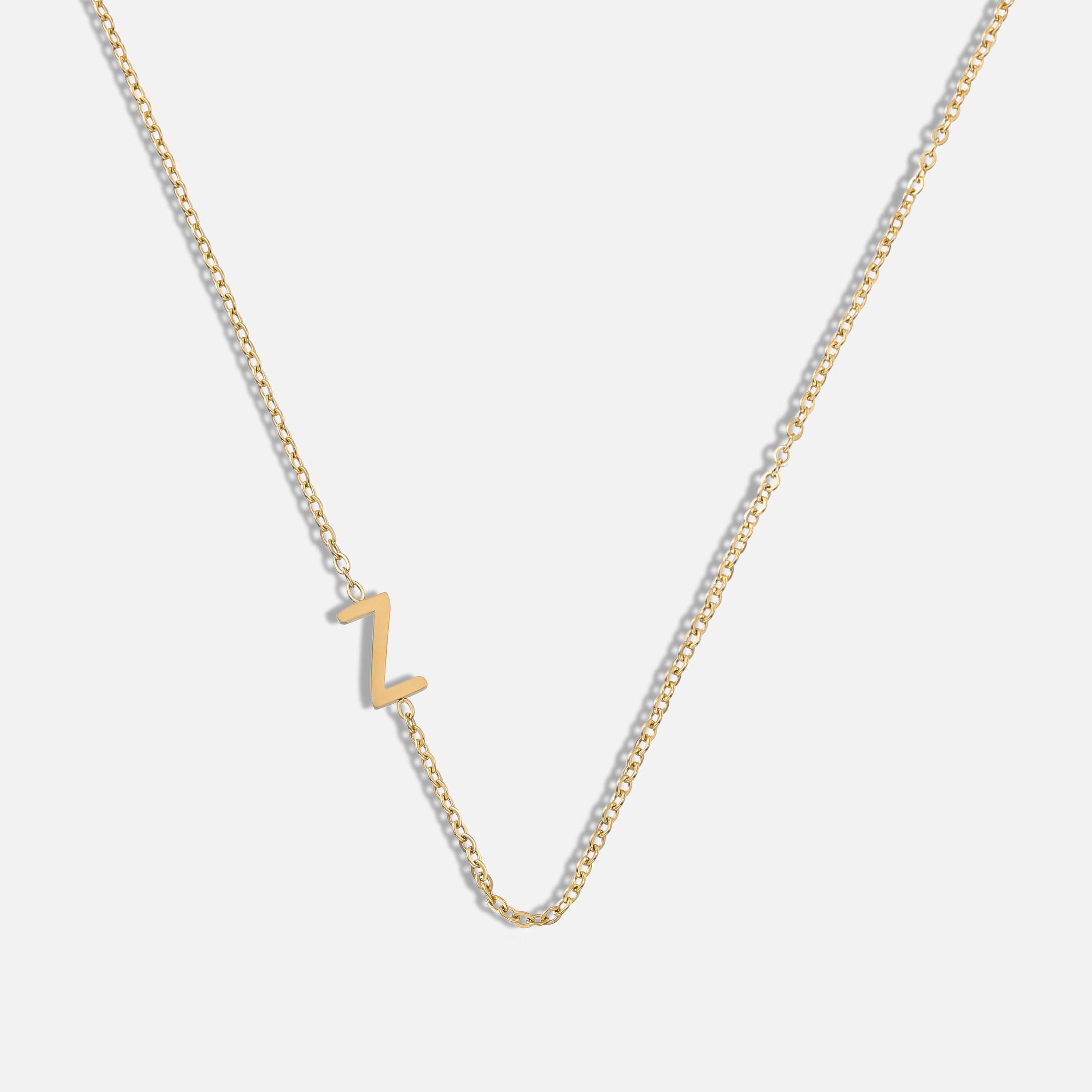 Dainty Personalized Initial Necklace