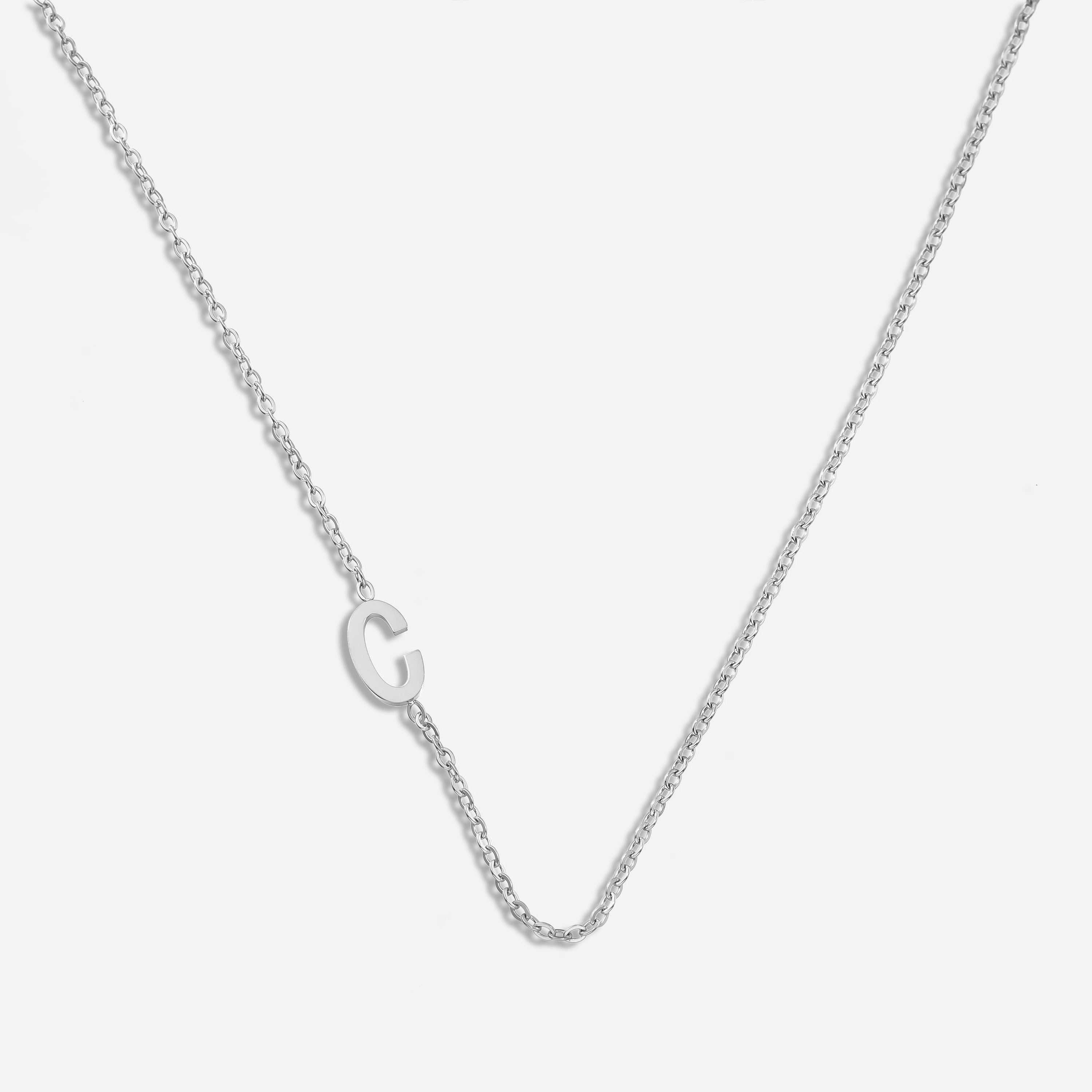 Dainty Personalized Initial Necklace