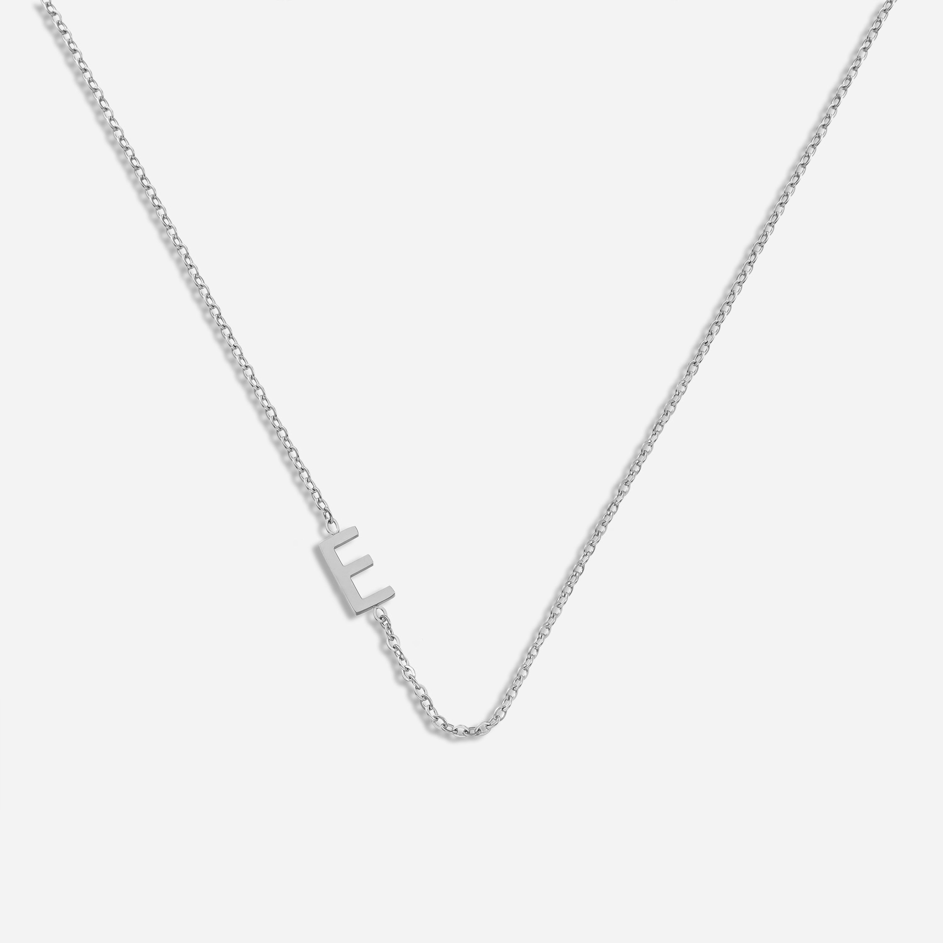 Dainty Letter Pendant Necklace