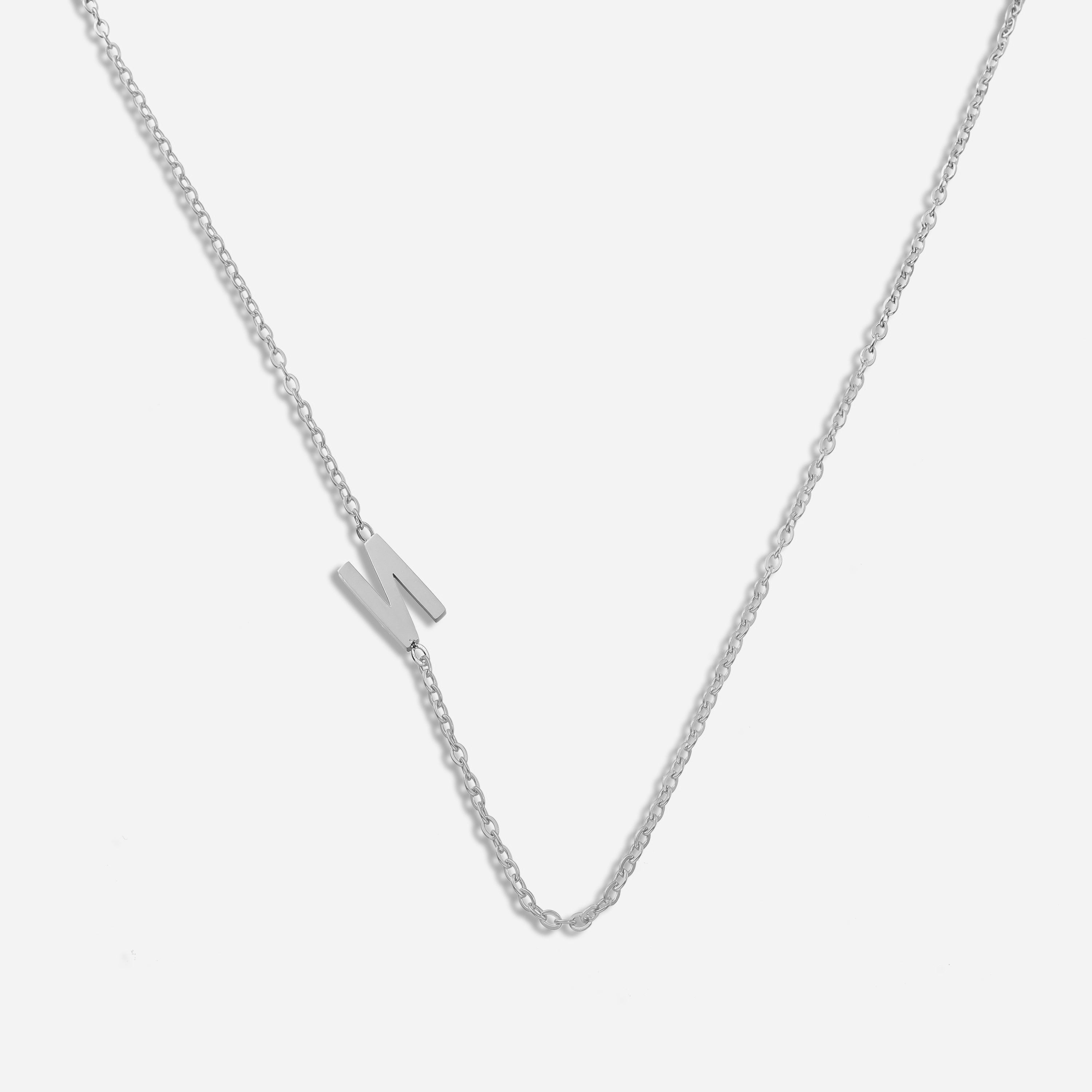 Dainty Letter Pendant Necklace