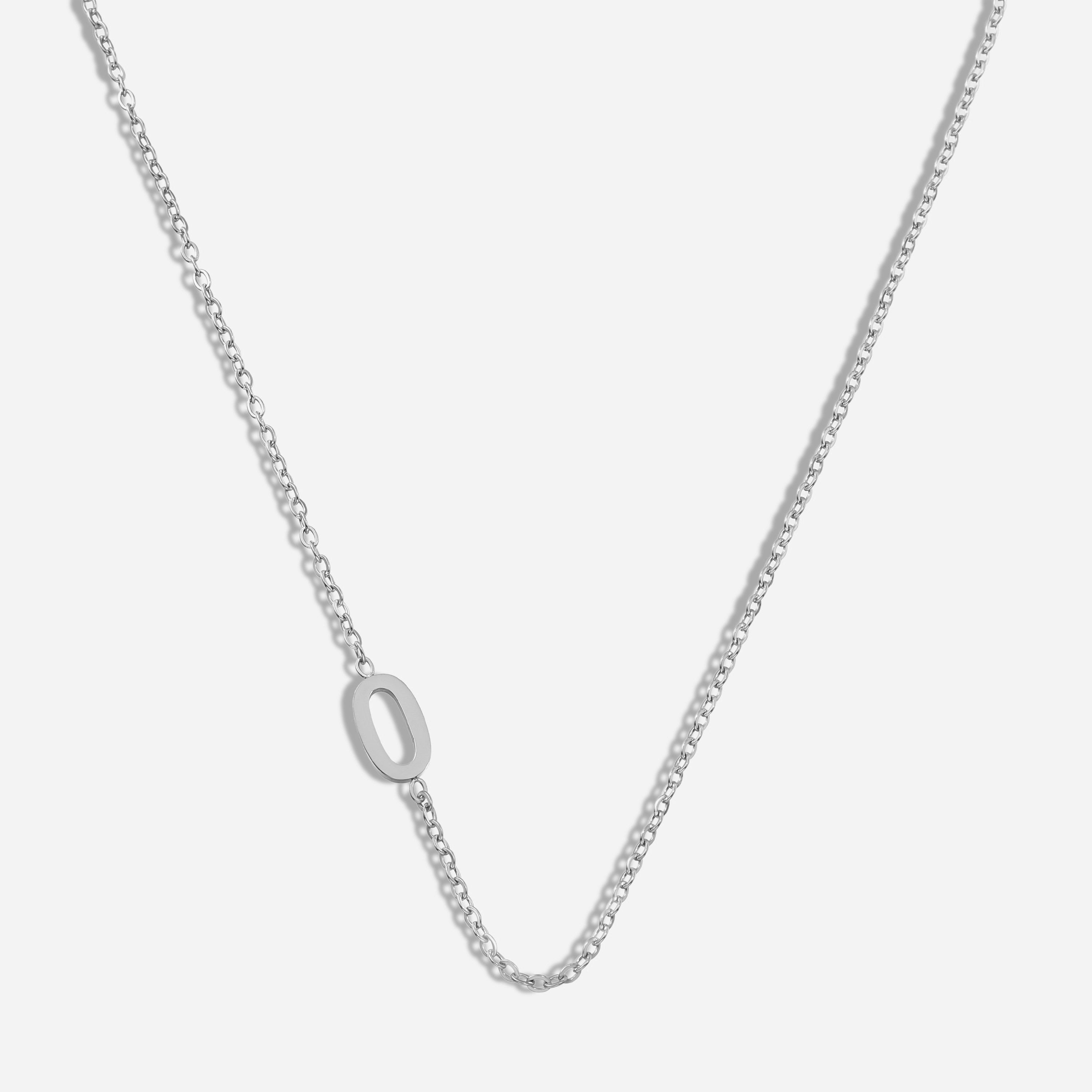 Dainty Letter Pendant Necklace