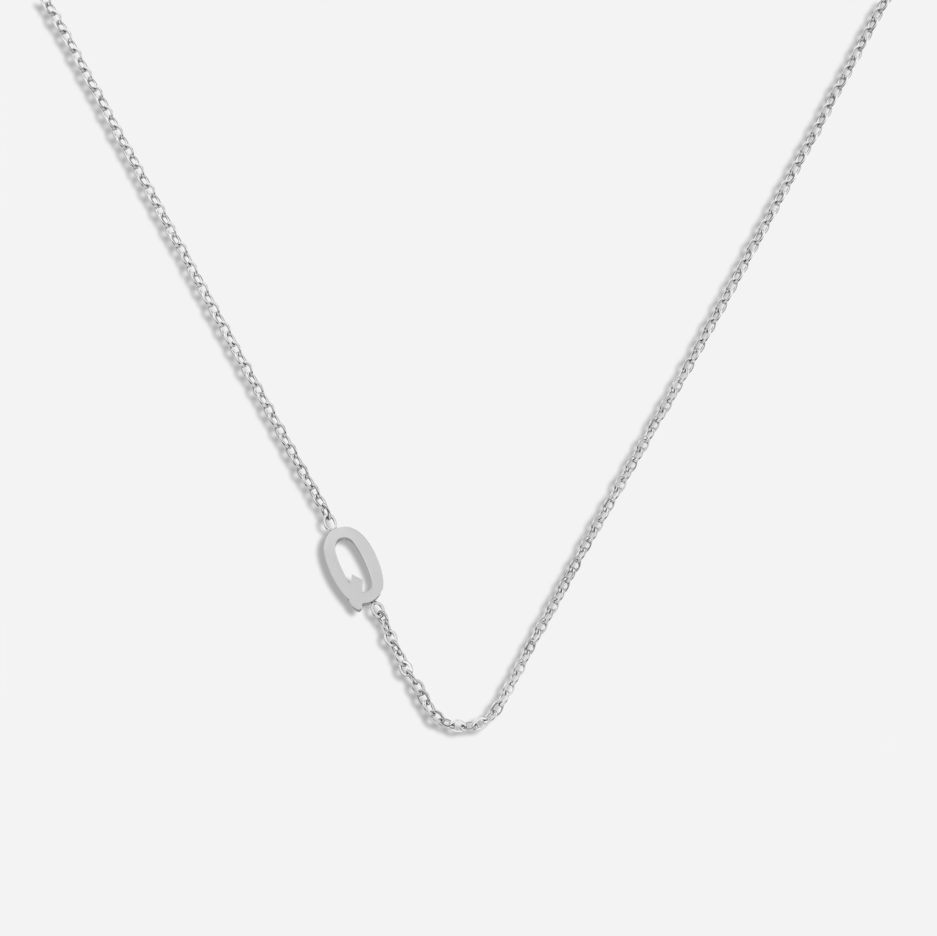 Dainty Letter Pendant Necklace