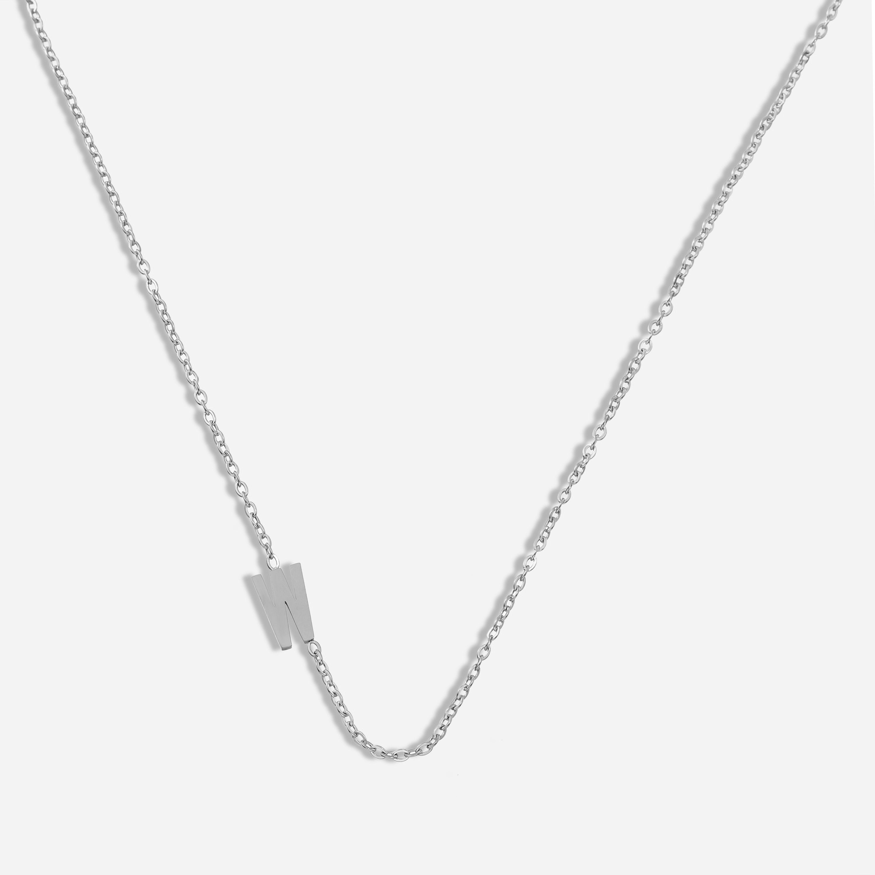 Dainty Letter Pendant Necklace