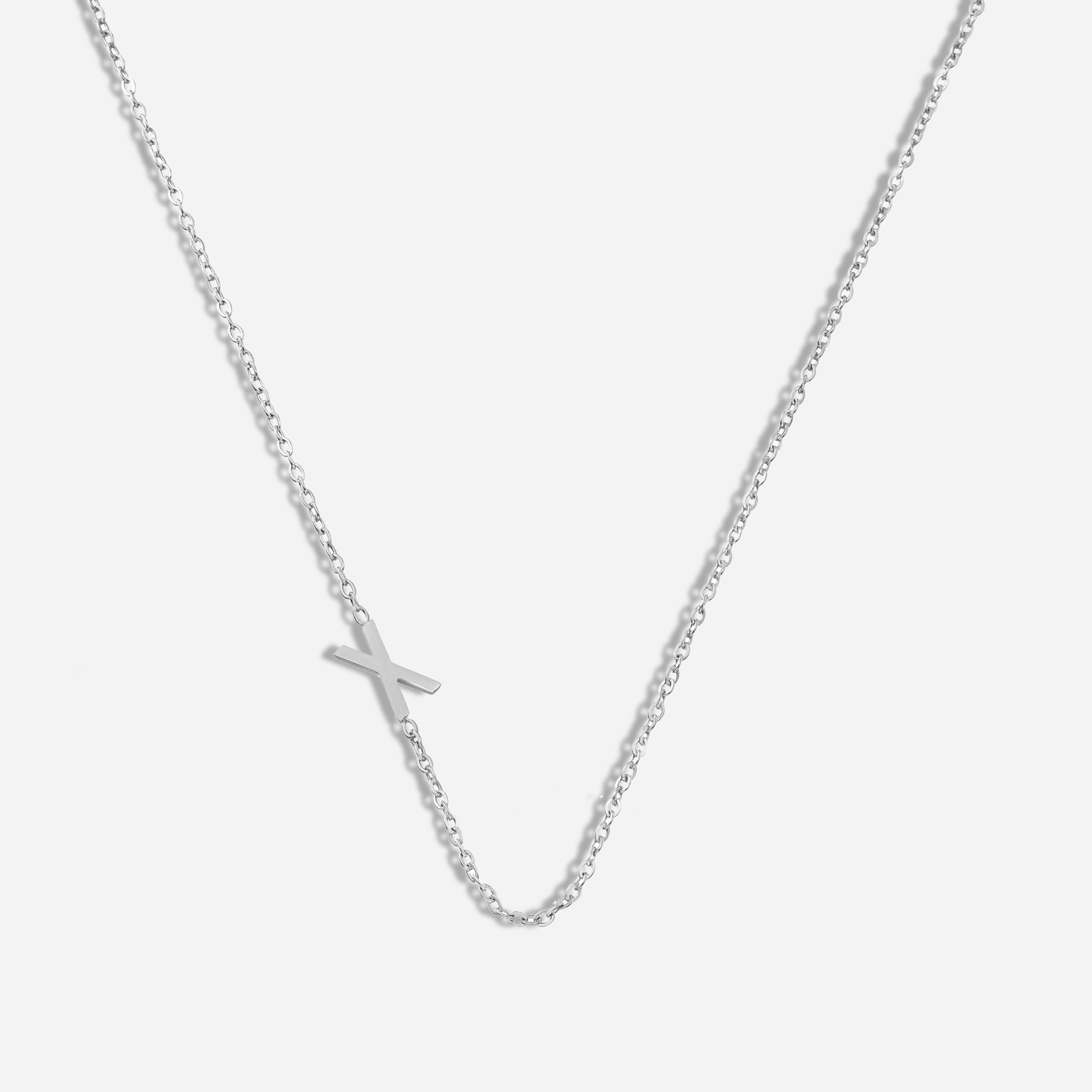 Dainty Letter Pendant Necklace